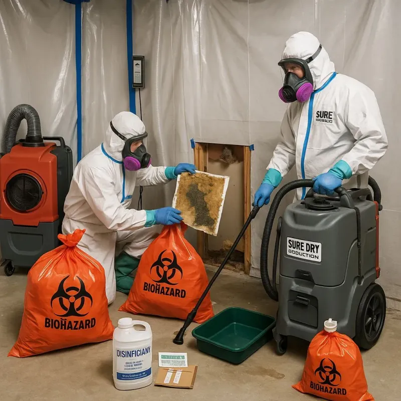 Contaminated Water Handling Protocols process in Kane, PA