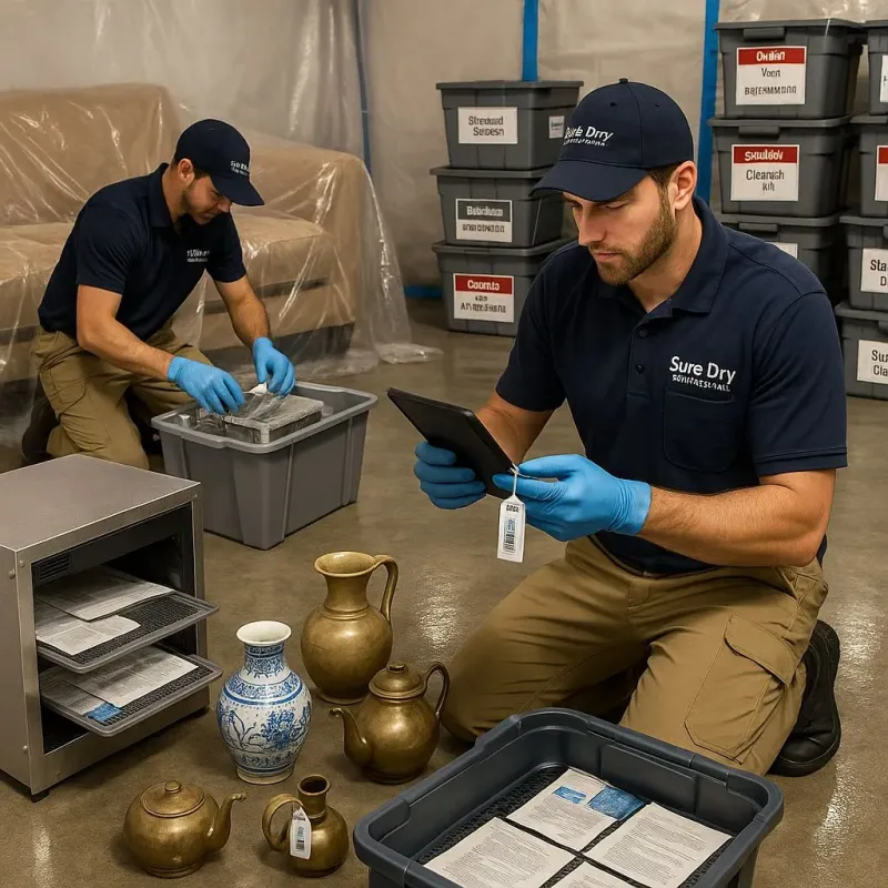 Content Protection and Restoration process in Kane, PA