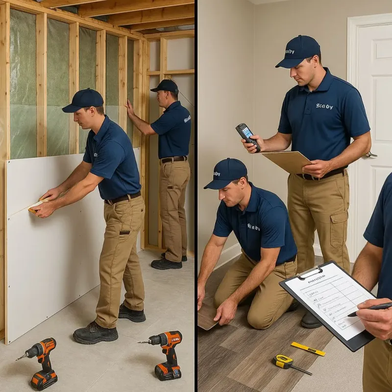 Repairs and Reconstruction process in Kane, PA