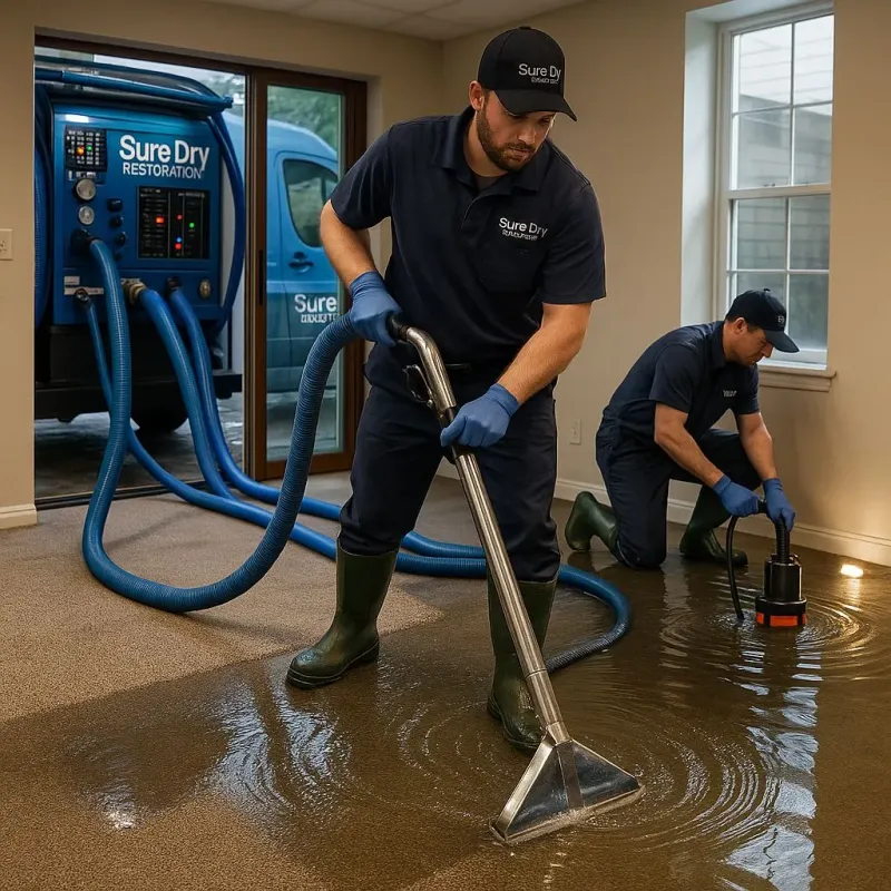 Water Extraction and Removal process in Kane, PA